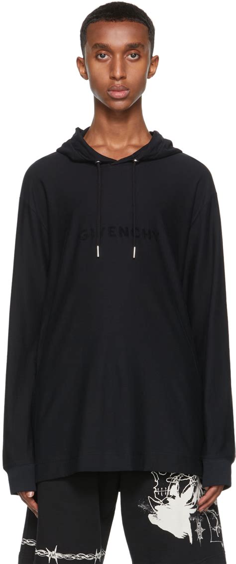 givenchy black hoodies|givenchy black and beige hoodie.